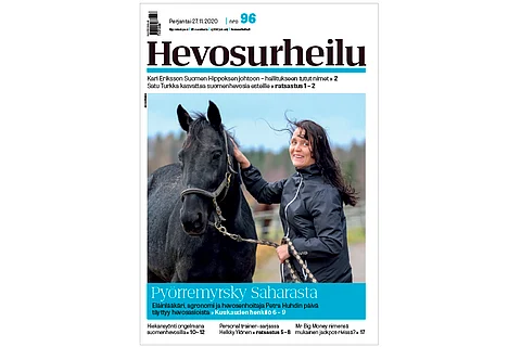 Petra Huhti on Kuukauden henkilö. Kannen kuva: Anu Leppänen