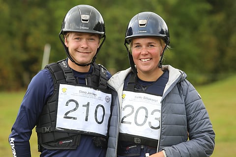 Elmo ja Sanna starttaavat Belgiassa.