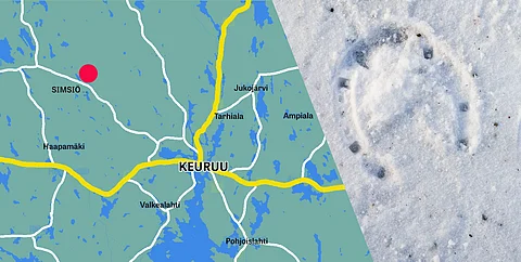 Keuruulle kaivataan lisäjoukkoja hevosen etsintään. Kuva: AL