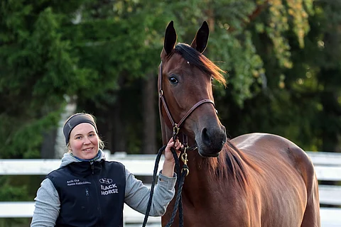 Mascate Match palkittiin Vuoden hevosena ja sen hoitaja Hanna Rakkolainen Vuoden hevosenhoitajana.