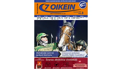 Jackpotia tarjolla väliviikon jälkeen