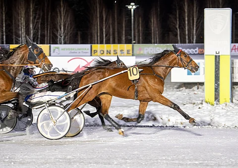 Torrent d'Inverne päätti nelivuotiskautensa Kari Alapekkalan tallista T75-finaalivoittoon tapaninpäivänä Kuopiossa.