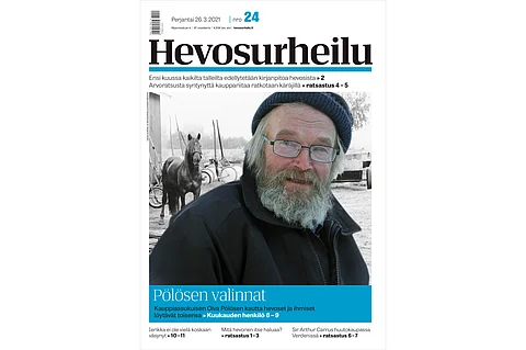 Oiva Pölönen. Kannen kuva: Leena Alérini ja Hevosurheilun arkisto.