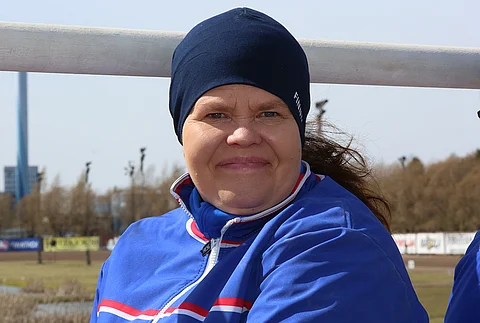 Nina Pettersson-Perklén on Yes Mickeyn ja Sandersonin uusi valmentaja. Kuva: Jarno Unkuri