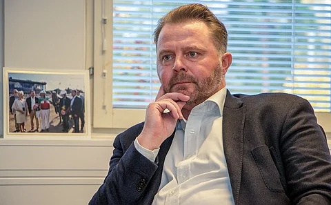 Sami Kauhanen työskenteli Suomen Hippoksessa syyskuun alusta 2020 lähtien.