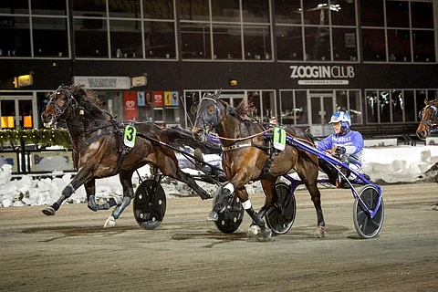 Selmer I.H. (1) ja Samu Sundqvist Bergsåkerissa.