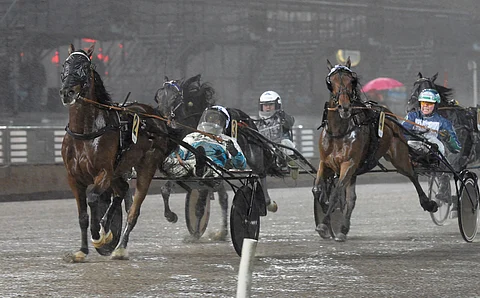 Nobel Amok kilpaili Thomas Lönniltä ja Robert Berghiltä 77 kertaa totosijoin 22-5-7 ja juoksi reilut 1,9 miljoonaa kruunua ja ennätyksen 10,5.