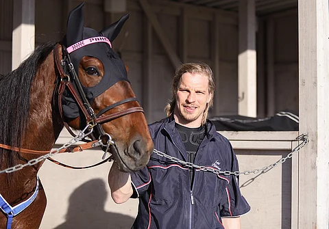 Antti Pihlström takoo kovaa ohjastajastatistiikkaa. Arkistokuva: Hippos/Terhi Piispa-Helisten