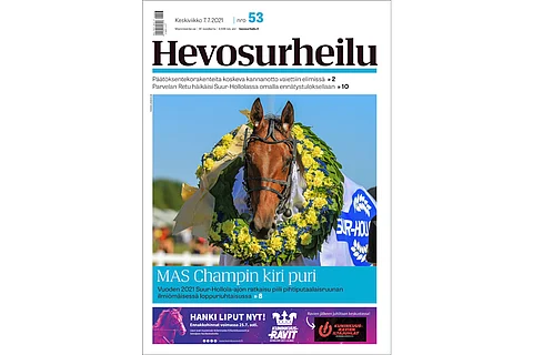 Suur-Hollolan suuret setelit kuittasi MAS Champ. Kannen kuva: Roosa Lindholm.