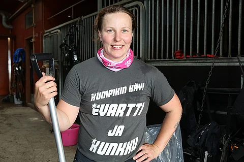 Jutta Ihalainen kommentoi päätöstä jättää kuninkuuskilvan päätösmatka väliin Jokivarren Kunkun kanssa.