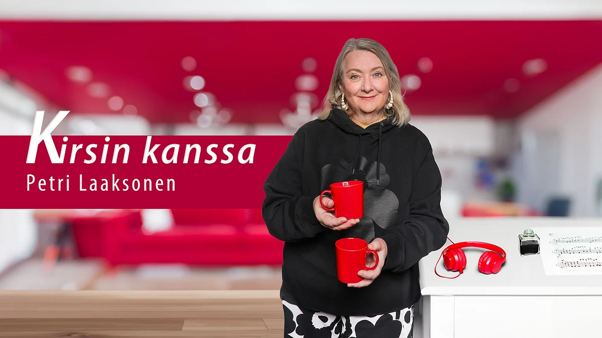 Kirsin kanssa -podcastissa vieraana Petri Laaksonen.