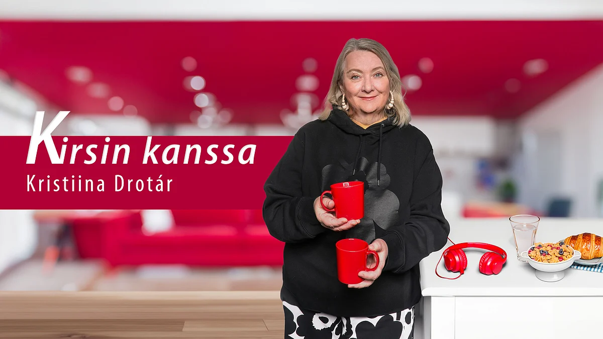Kirsin kanssa -podcastissa vieraana Kristiina Drotár.