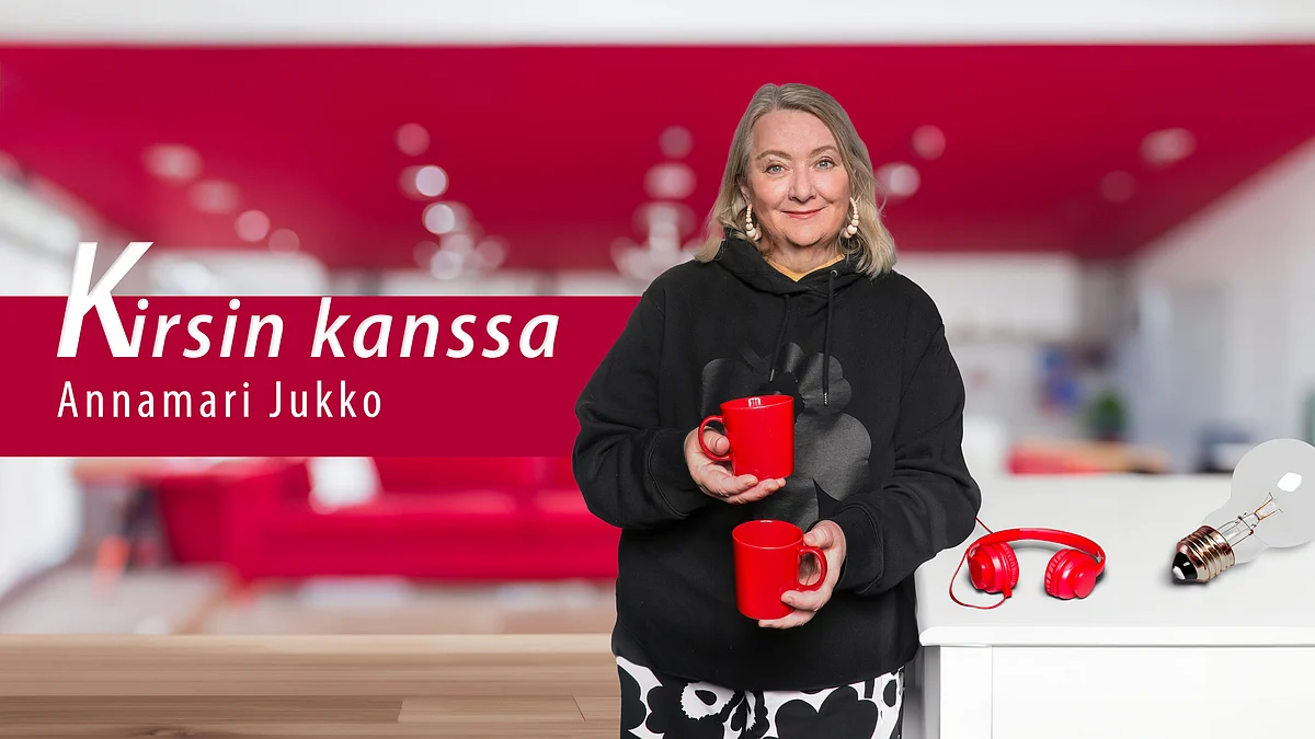 Kirsin kanssa -podcastissa vieraana Annamari Jukko.