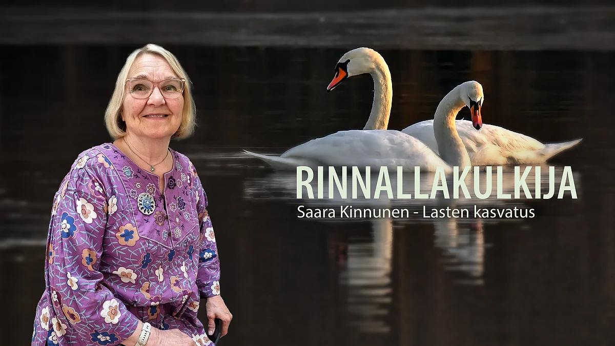 Rinnallakulkija-podcastin vieraana Saara Kinnunen, aiheena lasten kasvatus.