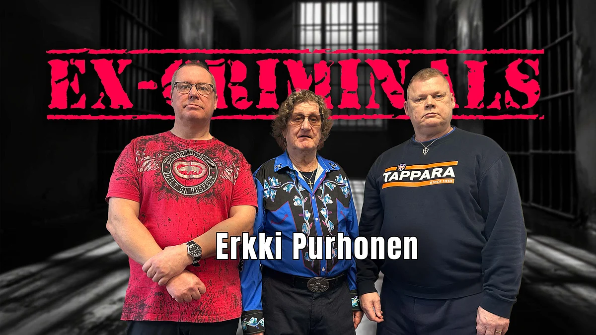 Ex-Criminals -podcastissa vieraana Erkki Purhonen.