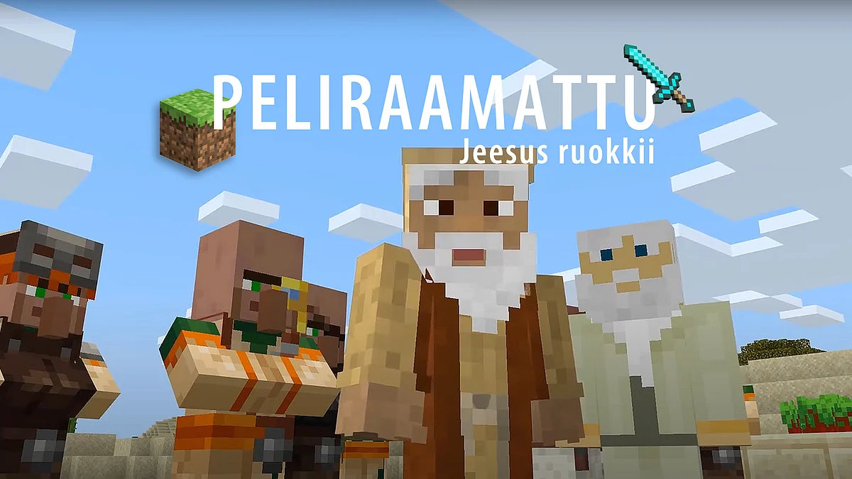 Peliraamattu-videosarjassa aiheena Jeesus ruokkii.