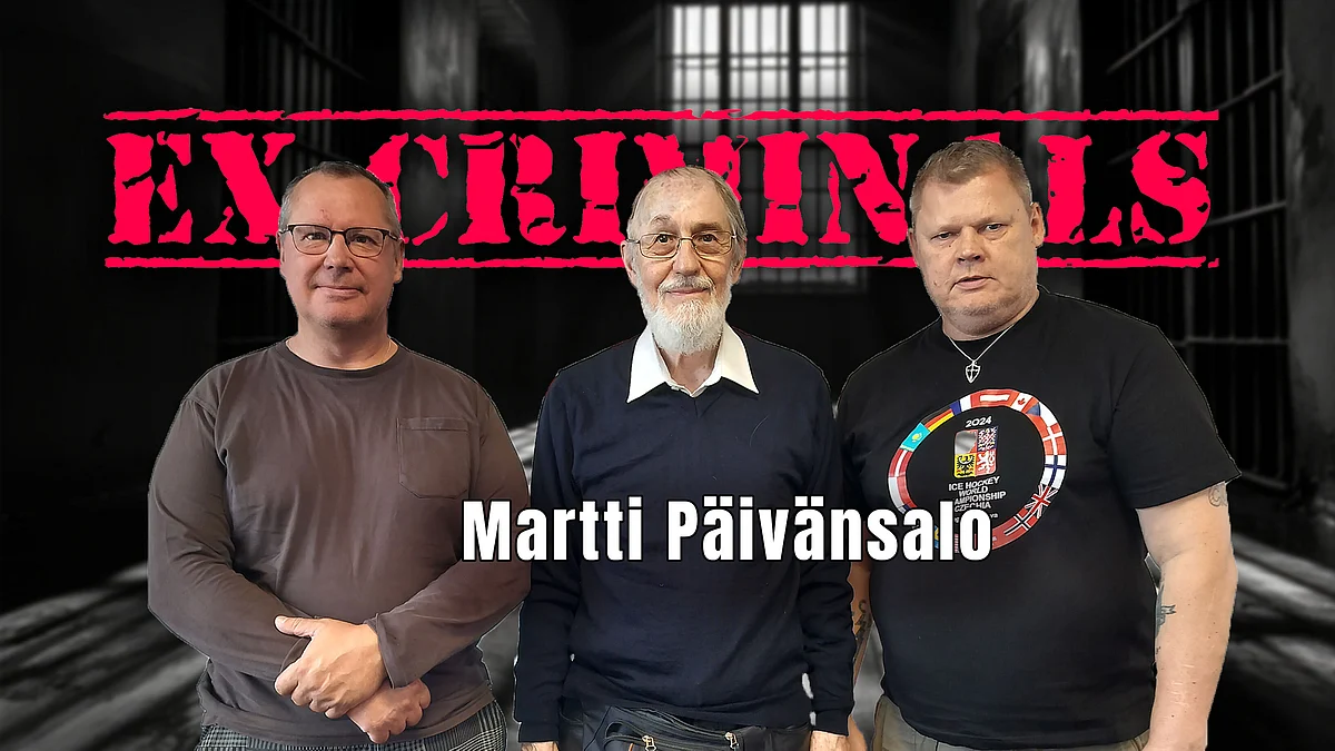 Ex-Criminals -podcastissa vieraana Martti Päivänsalo.