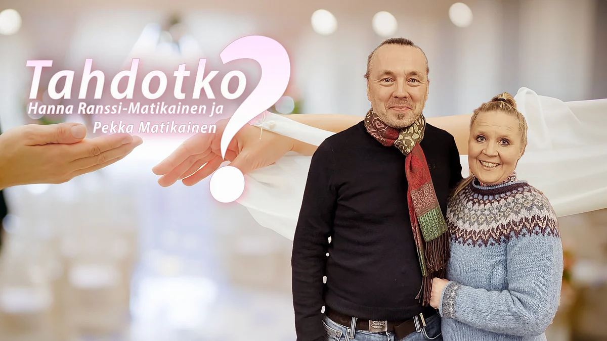 Tahdotko?-podcastissa vieraina Hanna Ranssi-Matikainen ja Pekka Matikainen.