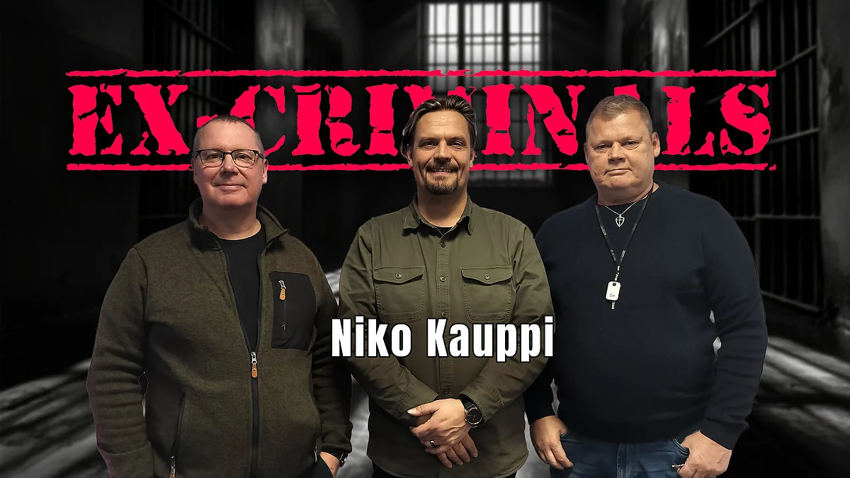 Ex-Criminals -podcastissa vieraana Niko Kauppi.