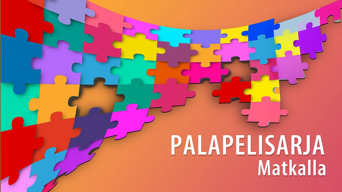 Palapelisarja-videosarjassa aiheena matka.
