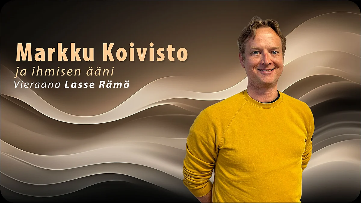 Markku Koivisto ja ihmisen ääni -podcastin vieraana Lasse Rämö.