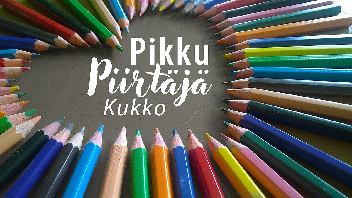 Pikkupiirtäjä-videosarjassa aiheena kukko.