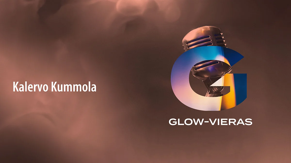 Glow-vieraana Kalervo Kummola.