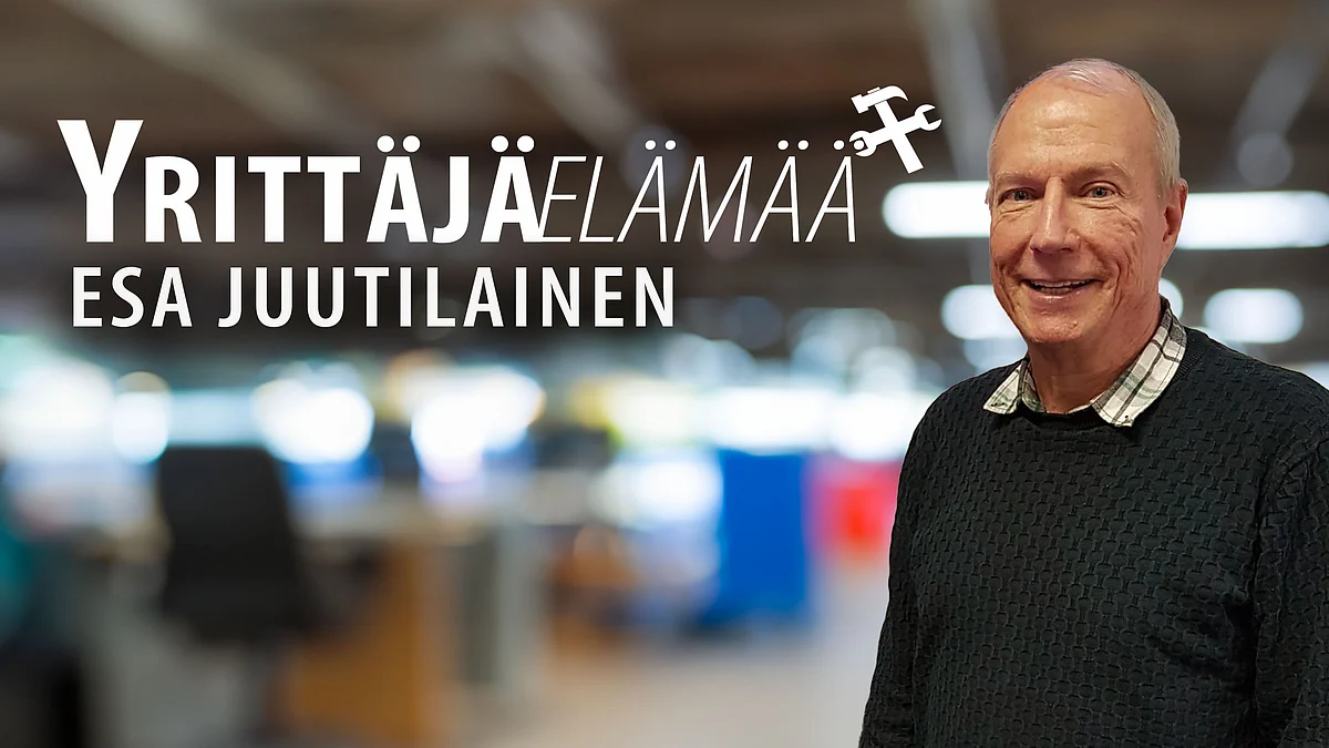 Yrittäjäelämää-podcastissa vieraana Esa Juutilainen.