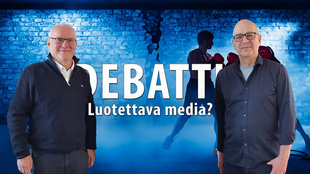 Debatti-podcastissa aiheena luottamus mediaan.