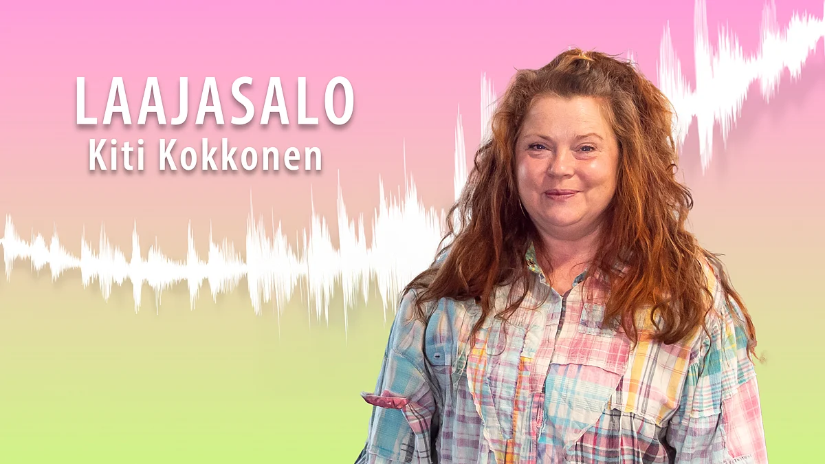 Laajasalo-podcastissa Kiti Kokkonen.