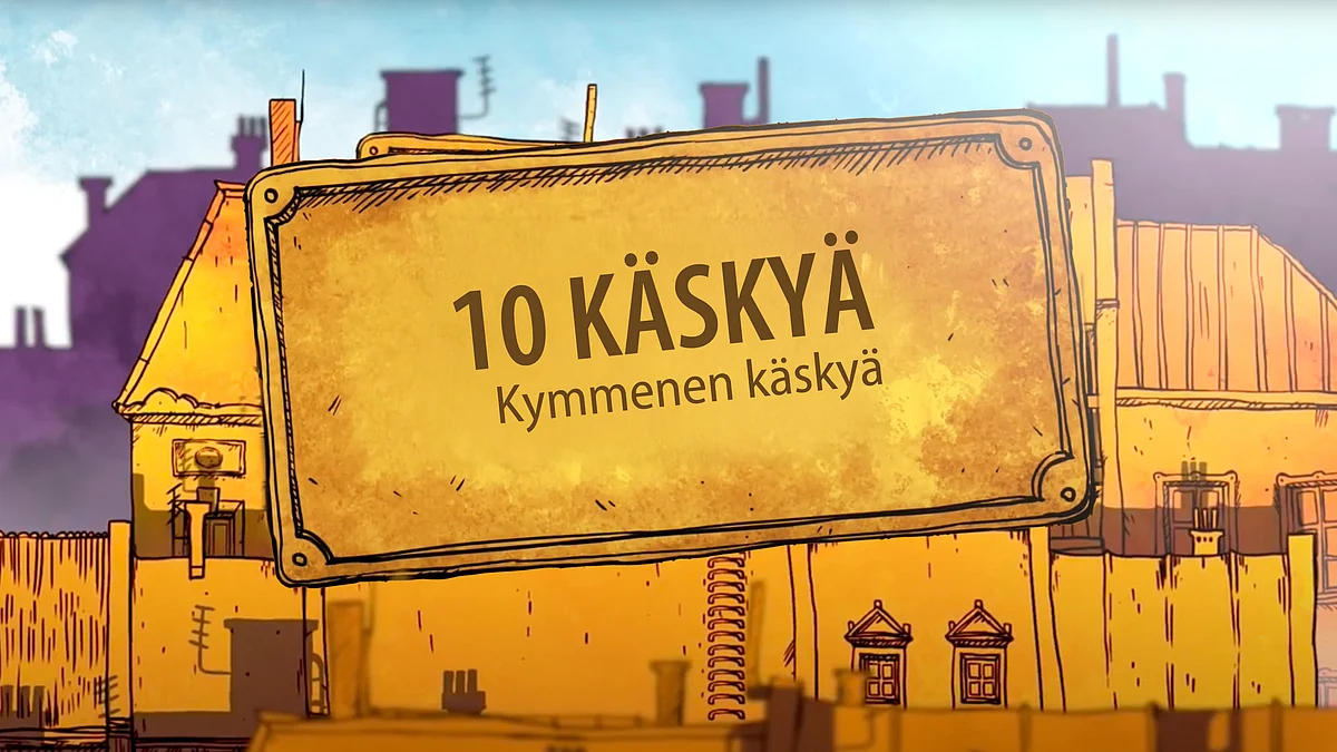 10 käskyä - lapsille -videosarjassa aiheena kymmenen käskyä.