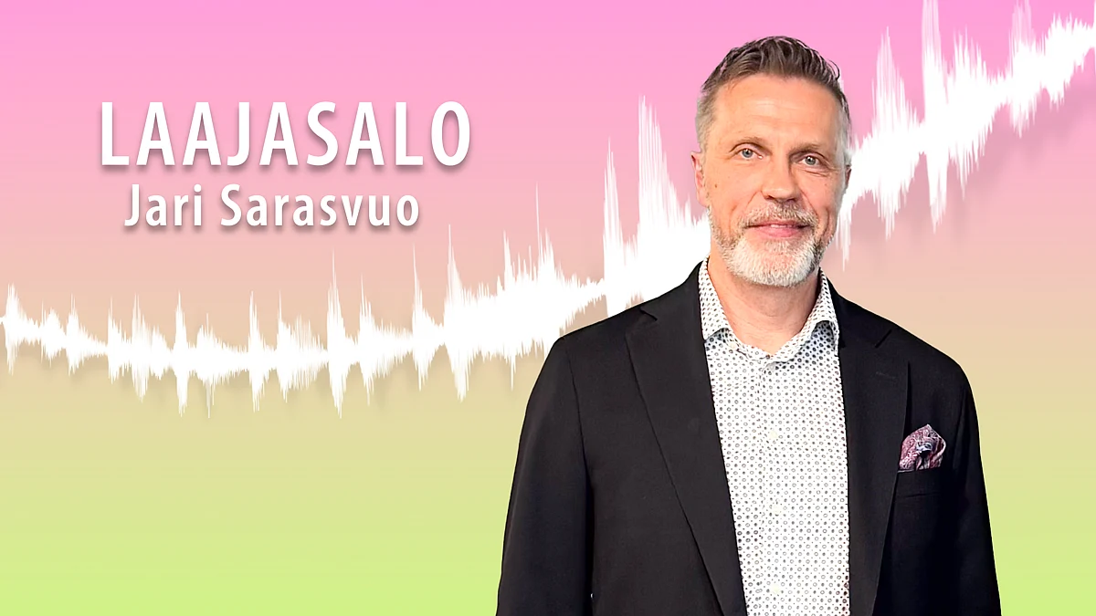 Laajasalo-podcastissa vieraana Jari Sarasvuo.