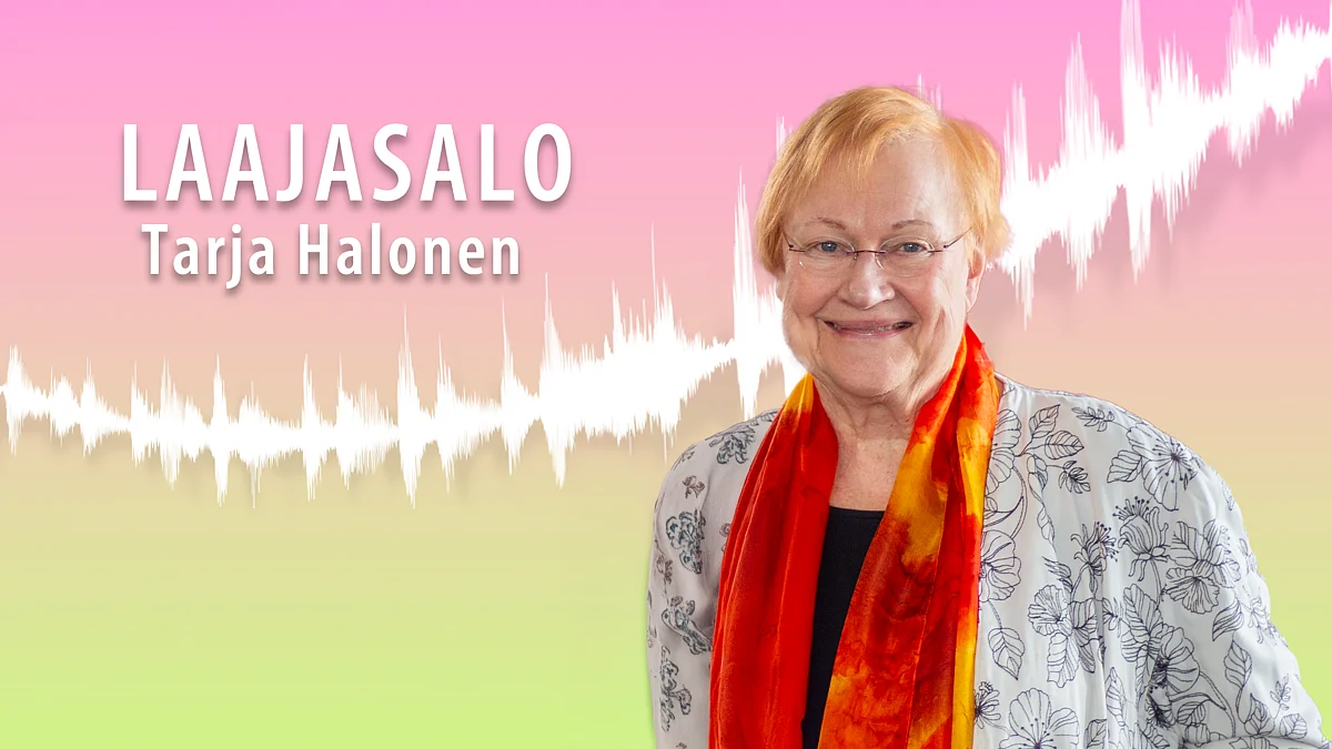 Laajasalo-podcastin vieraana Tarja Halonen.