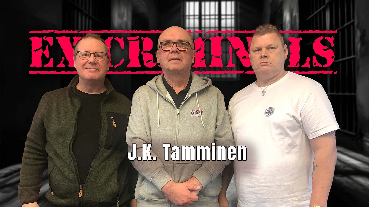 Ex-Criminals -podcastissa vieraana J.K. Tamminen.