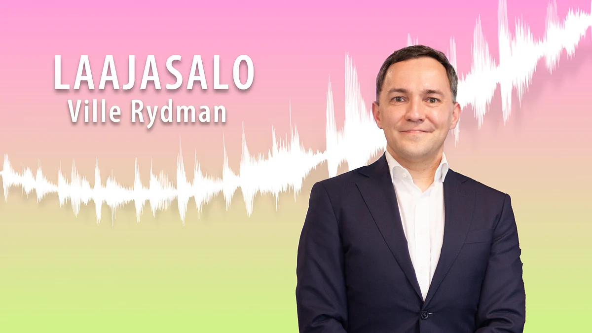Laajasalo-podcastissa Wille Rydman.