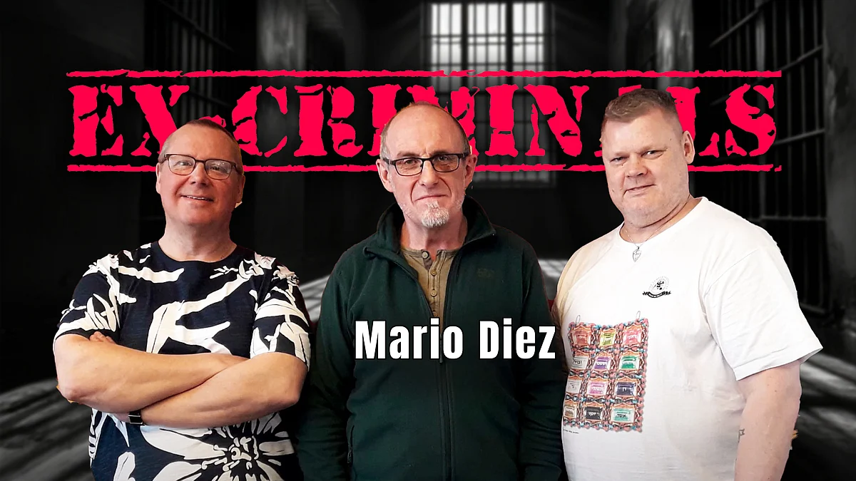 Ex-Criminals -podcastissa vieraana Mario Diez.