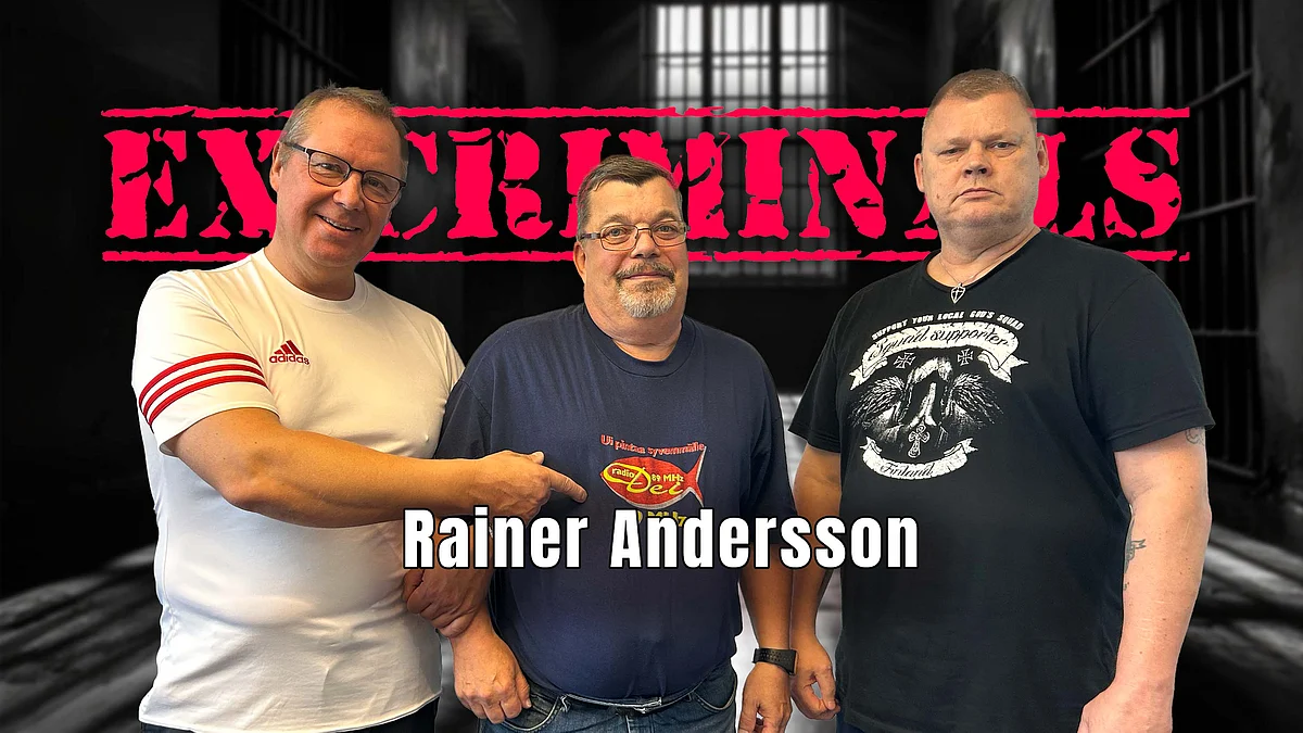 Ex-Criminals -podcastissa vieraana Rainer Andersson.