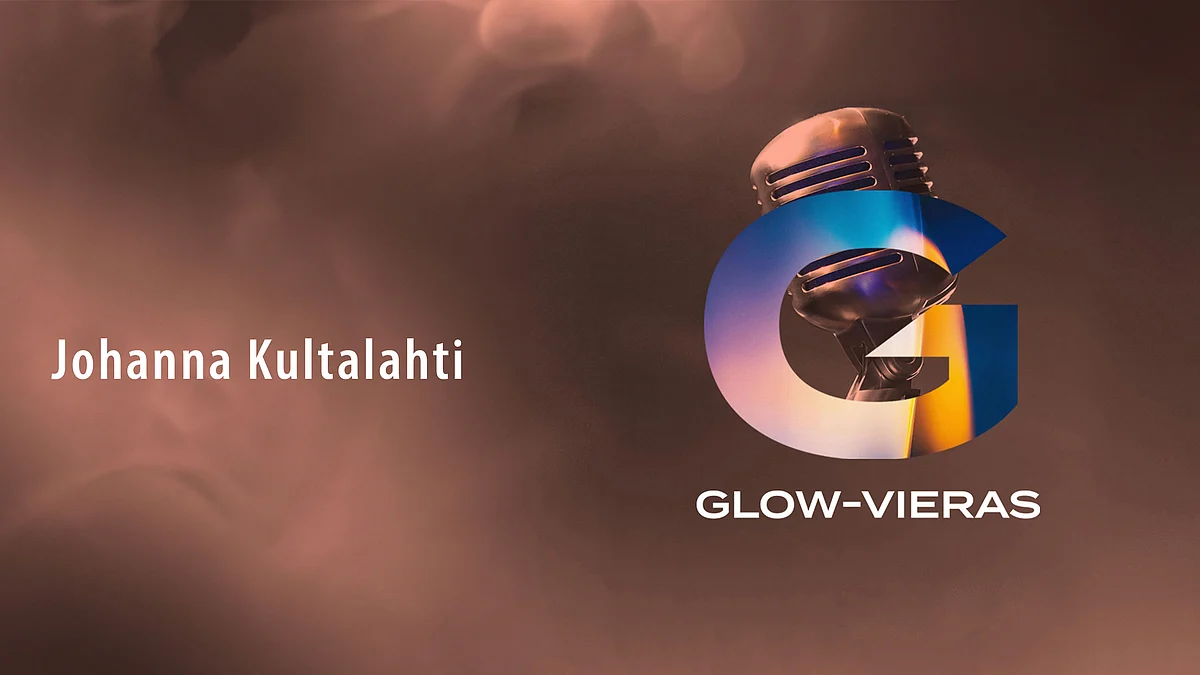 Glow-vieraana Johanna Kultalahti.