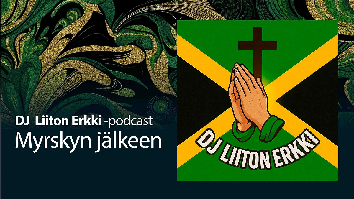 DJ Liiton Erkki -podcast otsikolla myrskyn jälkeen.