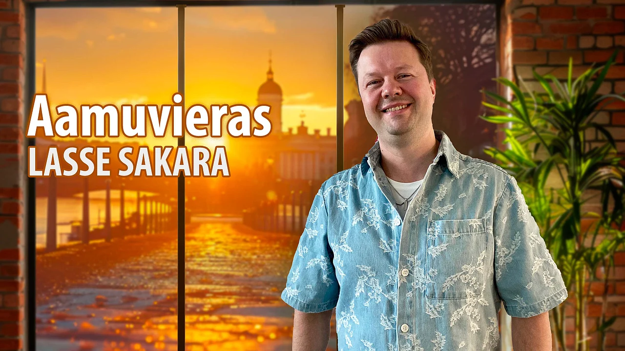 Aamuvieraana Lasse Sakara