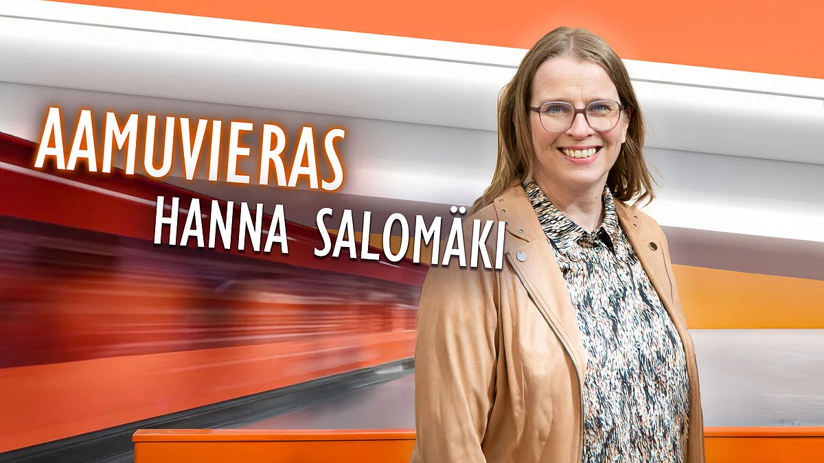Aamuvieras-podcastissa Hanna Salomäki