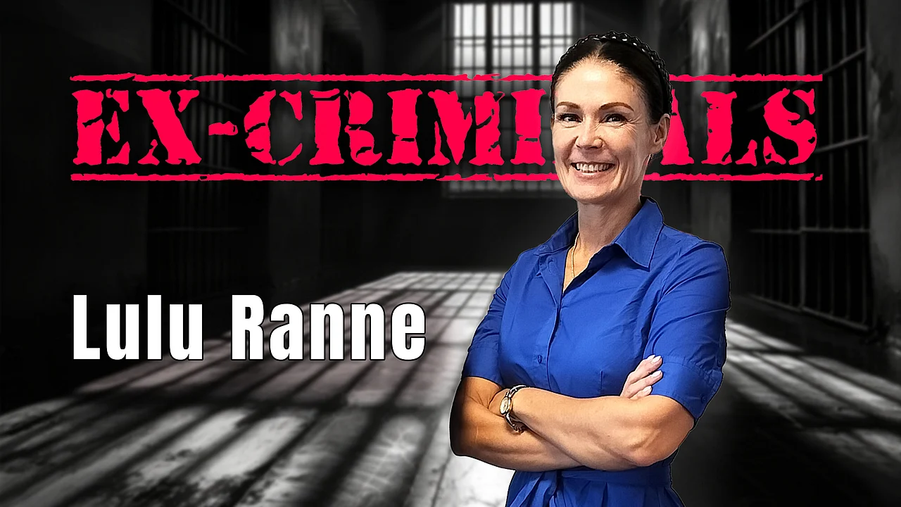 Ex-Criminals-podcastissa  Lulu Ranne