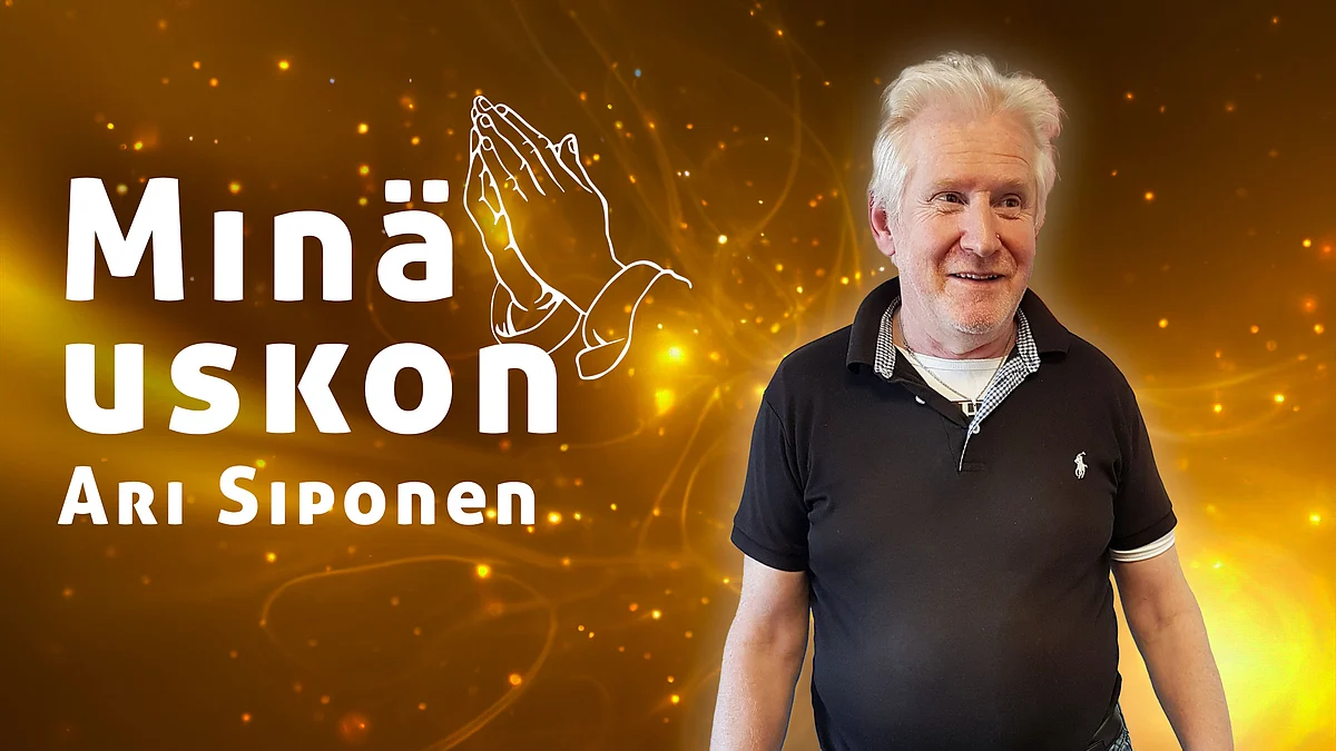 Minä uskon -podcastissa vieraana Ari Siponen.
