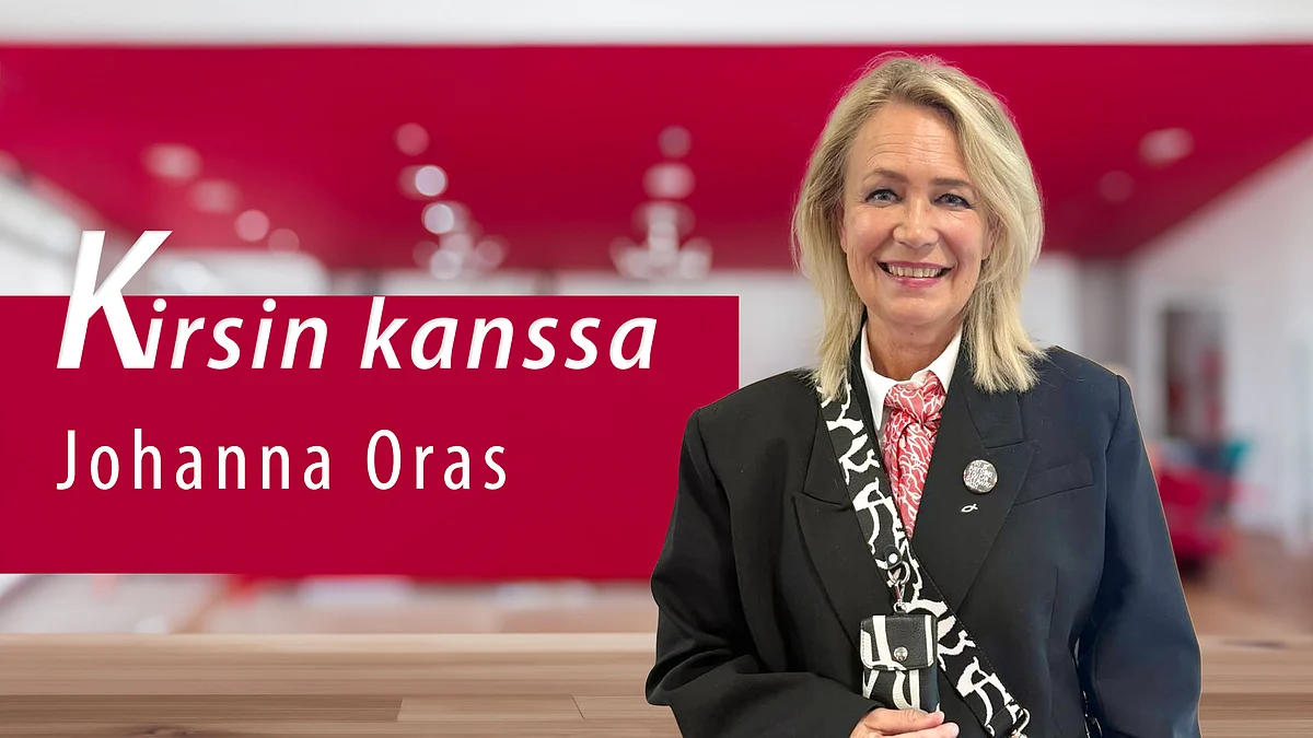 Kirsin kanssa Johanna Oras