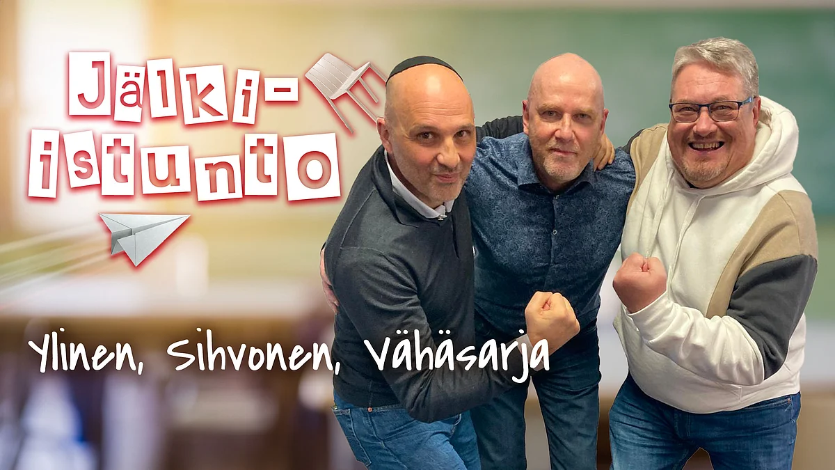 Jälki-istunto -podcastissa Pavlas Ylinen Petteri Sihvonen Juha Vähäsarja