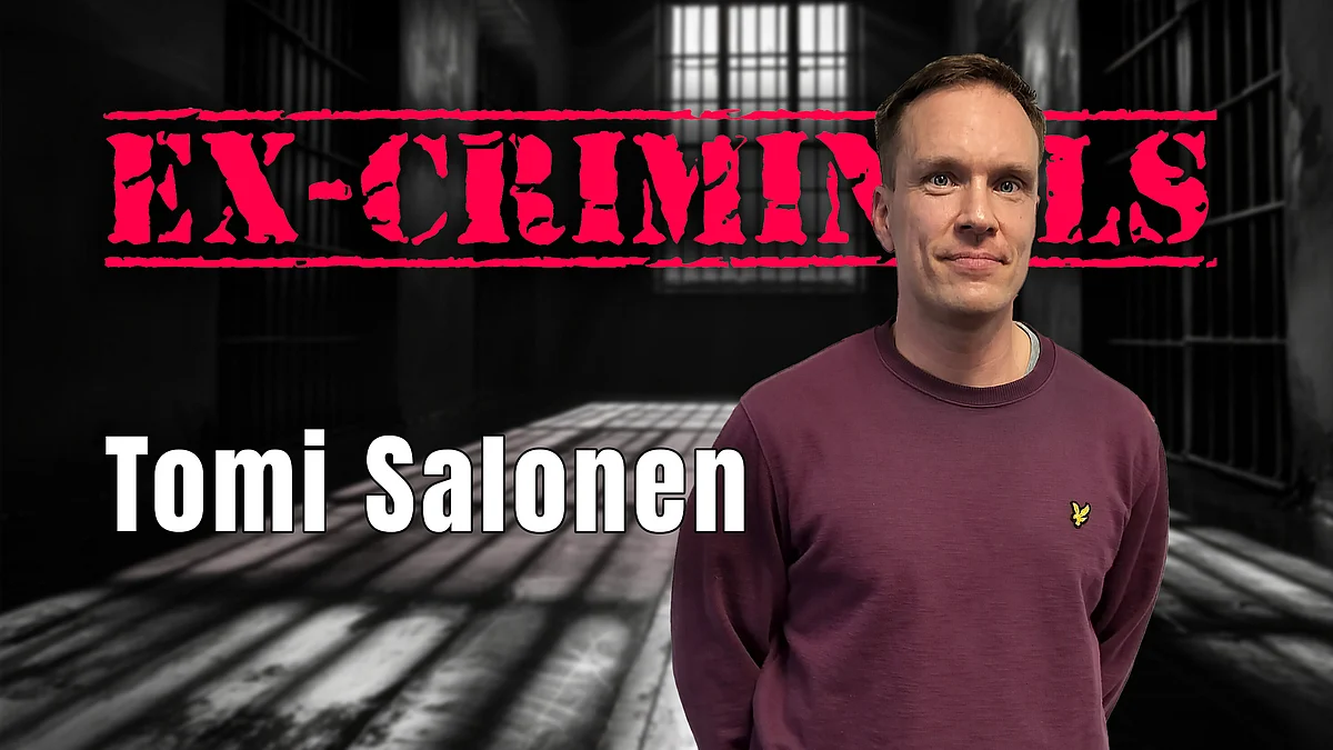 Ex-Criminals -podcastissa Tomi Salonen.
