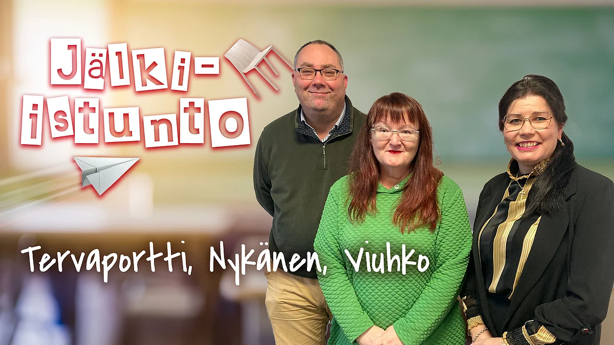 Marko Tervaportti, Anna-Stina Nykänen ja Mervi Viuhko