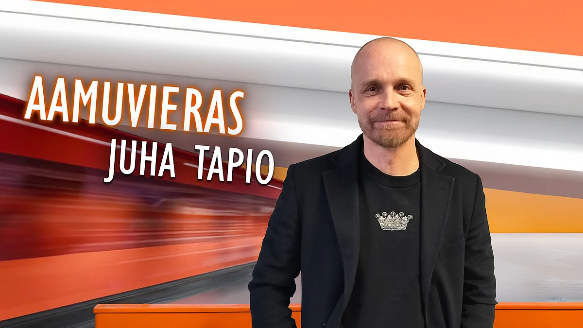 Aamuvieras-podcastissa Juha Tapio.