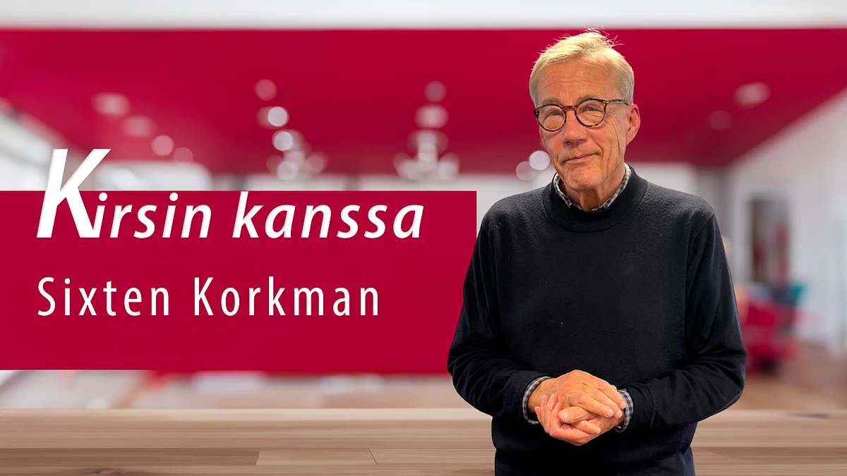 Kirsin kanssa Sixten Korkman