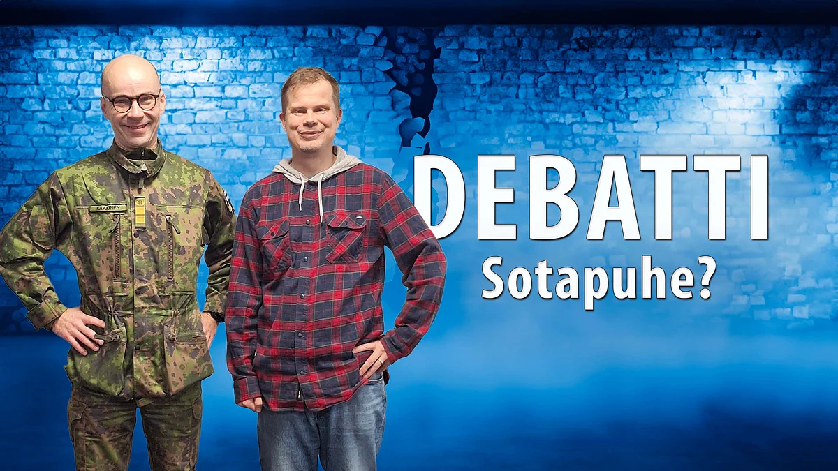 Debatti-podcastissa aiheena sotapuhe.